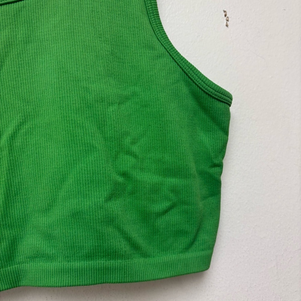 Aerie Offline Ribbed Square Neckline Sports Bra - Picture 6 of 9